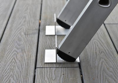 Laddermat voor het glijden van ladders