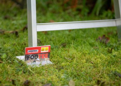 Zachte grondoplossing voor trapladders